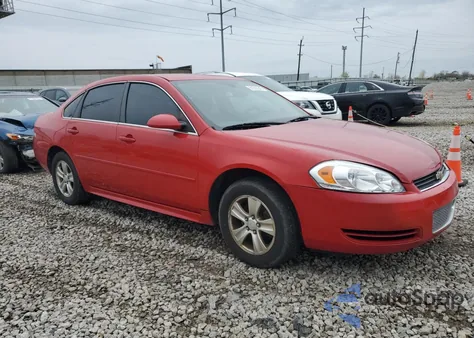 2013 Chevrolet Impala Ls from USA, damaged, VIN 2G1WF5E38D1133990